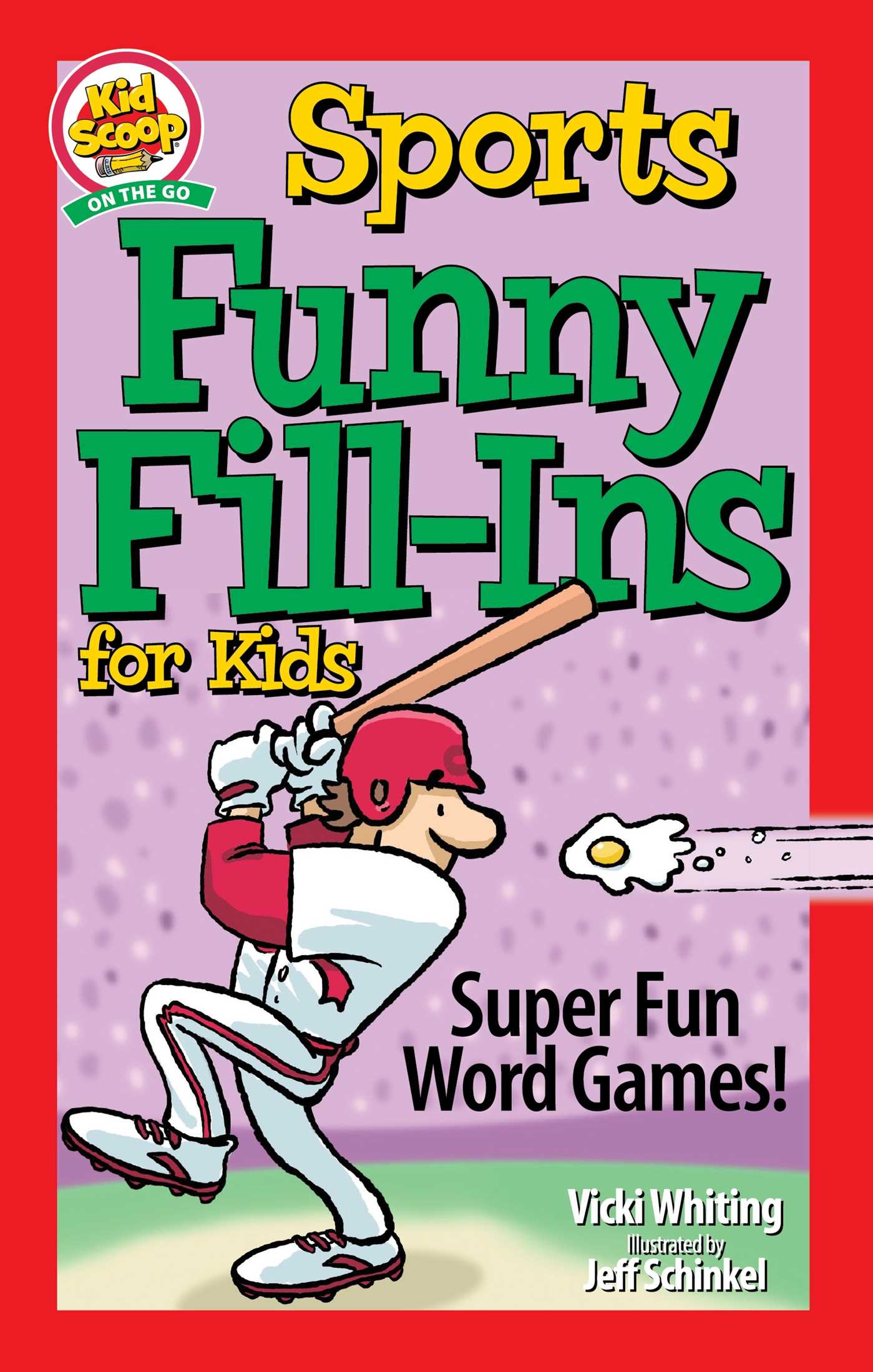 New book sports funny fill ins for kids super fun word games by vicki